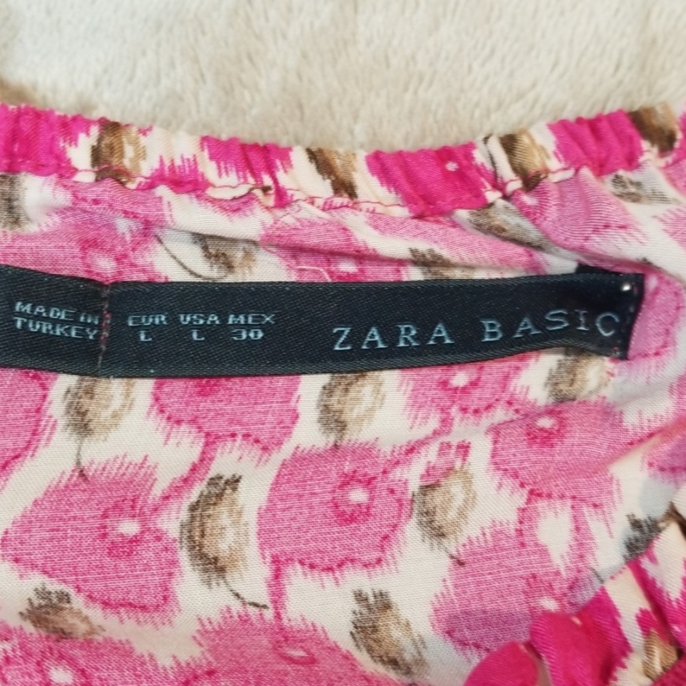 Zara Basic Size Large Scoop Neckline Sundress - image 3